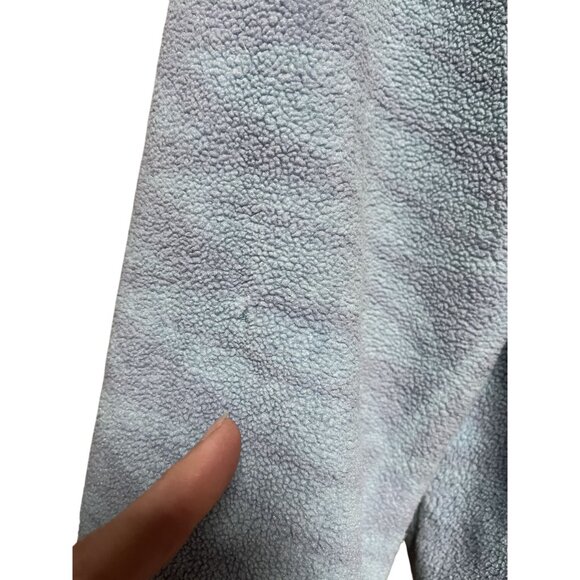 Patagonia Synchilla Snap-T Recycled Fleece Pullover Eucalyptus Berlin Blue Large - Picture 12 of 13